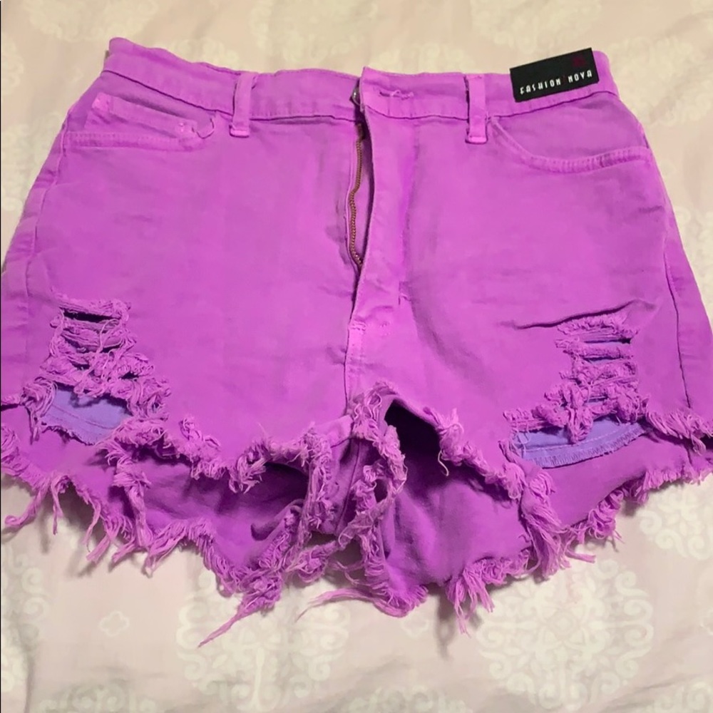 Fashion Nova Jean Shorts